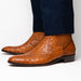 Marco Di Milano Giorgio Brandy Leather Luxury Shoe