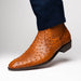 Marco Di Milano Giorgio Brandy Leather Luxury Shoe