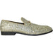 "Gold Glitz Tuxedo Loafers by Bravo - Sophisticated & Stylish Menswear" - USA Men's Outlet