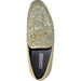 "Gold Glitz Tuxedo Loafers by Bravo - Sophisticated & Stylish Menswear" - USA Men's Outlet