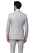 Grey One Button 3 Piece Suit by Rossiman