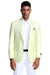 --> Tazio Men's Summer Blazer | Slim Fit Linen Style | Mint Green - USA Men's Outlet