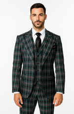 Classic Fit in Green Color by Rossiman