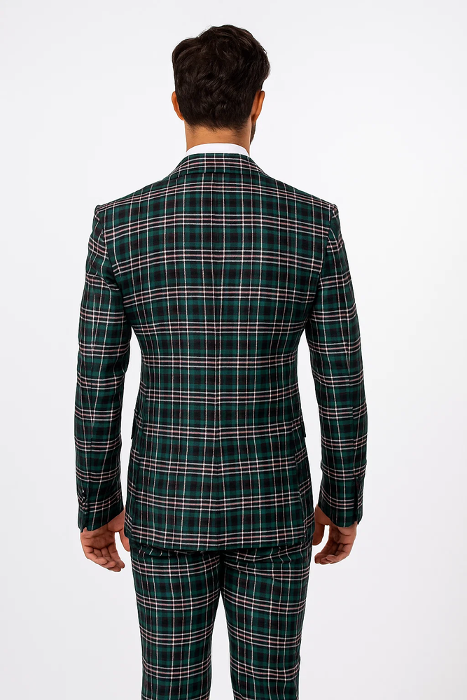 Classic Fit in Green Color by Rossiman