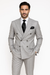 Classic Fit in Grey Color by Rossiman