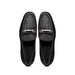 Marco Di Milano Hugo Sueded Ostrich Leg Bit Loafers Black