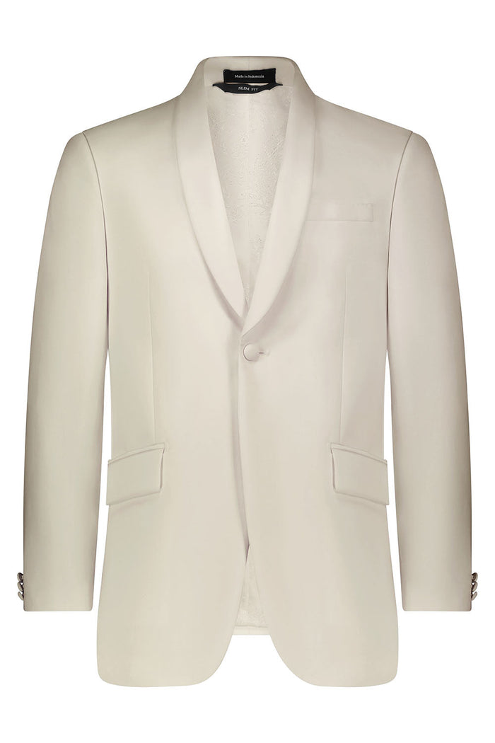 "Yale" Ivory Dinner Jacket (Separates)