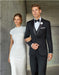 Mens Slim Fit Notch Tuxedo Black - Men's Tuxedo USA