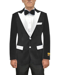 Men's Black Flap Front Pockets Cheap Priced Casual Blazer