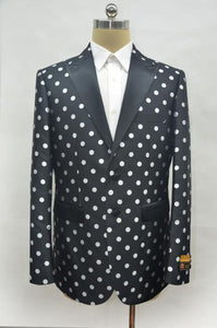 Men's Black ~ White Two Button Cheap Priced Designer Fashion Dress Casual Blazer On Sale Prom 2025 Blazer