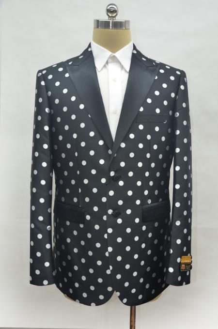 Men's Black ~ White Two Button Cheap Priced Designer Fashion Dress Casual Blazer On Sale Prom 2025 Blazer
