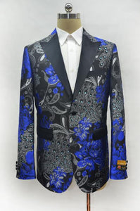 Men's Royal Two Button Cheap Priced Designer Fashion Dress Casual Blazer On Sale Peak Lapel Prom 2026 Blazer
