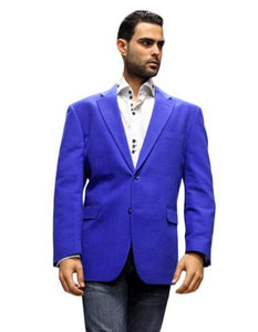 Velour Men's blazer Jacket Men's Black Velvet Trim Lapel Tuxedo Looking!