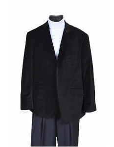 velour Men's blazer Jacket Men's - Black Kids Sizes Men's & Boys Sizes Perfect for toddler Suit wedding attire o