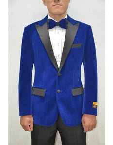 Peak Lapel Fashion Smoking Casual Velour Cocktail Tuxedo velour Blazer Jacket Men's blazer