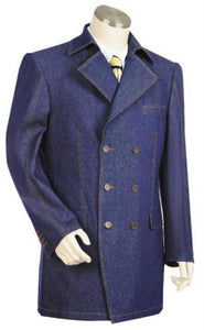 Men's Ravishing Double Breasted Denim blazer