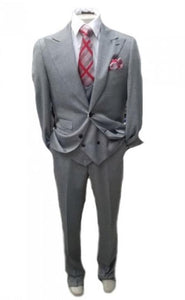 Rossiman Men’s Dress Suit | Timeless Classic Formal Suit for Men – Italian Tailored Luxury Slim Fit Design