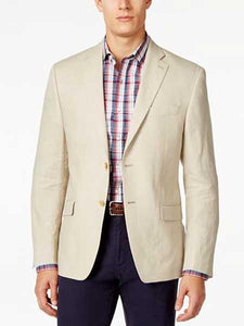Mens Linen Blazer Big And Tall