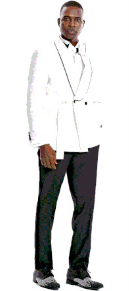 Mens Blazer - Paisley Blazer - Prom 2026 Blazer - White Prom 2026 Tuxedo