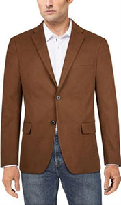 Mens Vicuna Sport Coat - Vicuna Camel Color Blazer And Cashmere Fabric