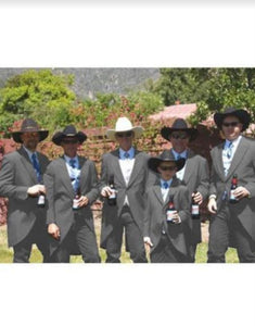 Mens Traje Vaquero Light Grey