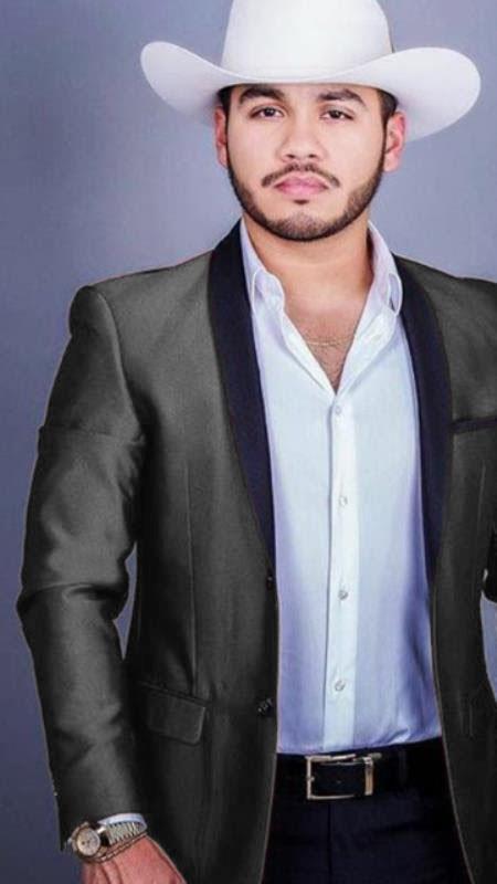 Charcoal Grey  Wedding Suit