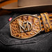 Marco Di Milano Iowa Belt - Mustard Brown Leather Loafers