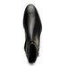 Zelli Jodphur Black Italian Calfskin Double Buckle Strap Boot