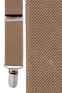 Cardi Tan / 25" (Kids) "Beckett" Kids Suspenders