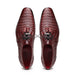 Marco Di Milano Lacio Caiman Crocodile Derby Wine