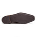 Zelli Lago Hand-Burnished Calfskin & Linen Penny Loafers in Cognac
