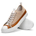 Zelli Lando Sueded Goatskin Sneakers in Taupe | Made in Italy