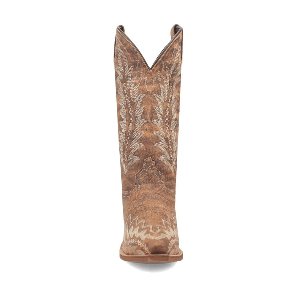 Laredo Women's Emmylee Snip Toe Leather Boots - Tan 52189