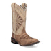 Laredo Women's Kite Days Broad Square Toe Leather Boots - Brown / Bone 5821 - Dan Post Boots