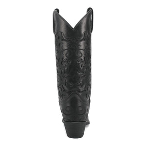 Laredo Women's Night Sky Snip Toe Leather Boots - Black 52450