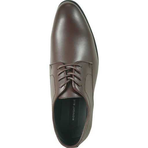 Leather

Bravo Leather Men's Round Toe Dress Oxfords in Dark Brown - USA Men's Outlet