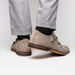 Zelli Legerra Double Monkstrap in Sand Suede Goatskin