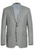 Light Grey Slim-Fit Two-Button Hack Pocket Suit by Renoir - USA Men's Outlet