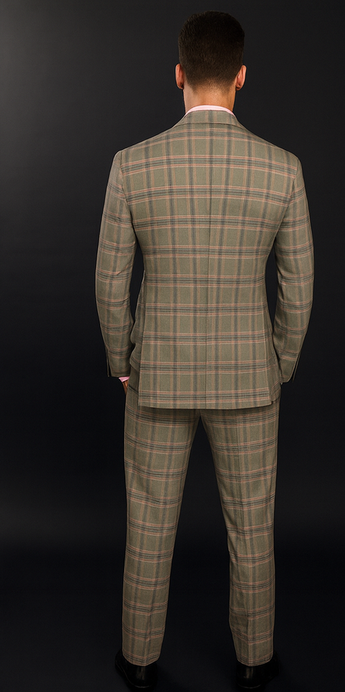 light-taupe-modern-fit-double-breasted-glen-plaid-peak-lapel-2-piece-suit