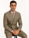 light-taupe-modern-fit-double-breasted-glen-plaid-peak-lapel-2-piece-suit
