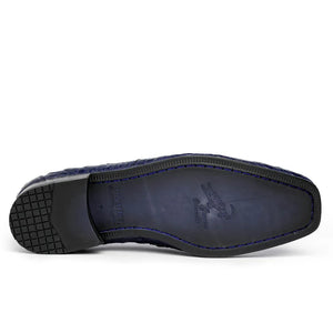 Los Altos Caiman Bit Loafers Navy