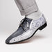 Marco Di Milano Lucca Newspaper Leather Dress Shoe