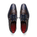 Marco Di Milano Luciano - Navy Brown Leather Loafer