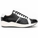 Marco_Di_Milano Lyon II: Black & White Leather Luxury Shoe