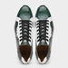 Marco Di Milano Lyon - Green & White Leather Loafers