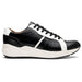 Marco_Di_Milano Lyon Black/White Leather Luxury Shoe