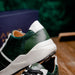 Marco Di Milano Lyon - Green & White Leather Loafers