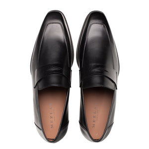 Mezlan Avenue Penny Loafer - Luxury Leather Rubber Sole