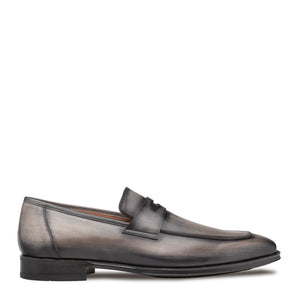 Mezlan Avenue Penny Loafer - Luxury Leather Rubber Sole