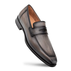Mezlan Avenue Penny Loafer - Luxury Leather Rubber Sole